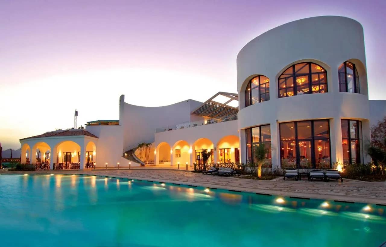 Sunset at Reef Oasis Blue Bay Resort