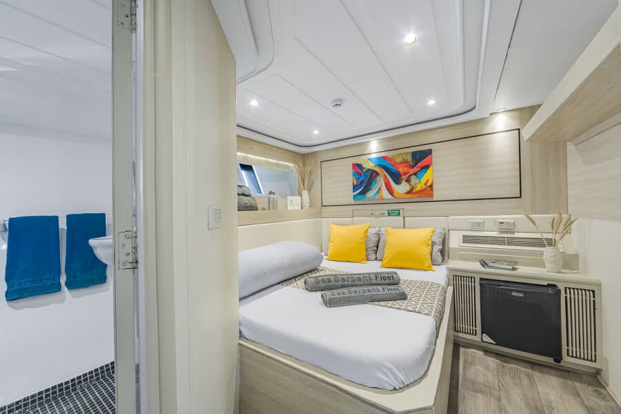 Double Bed Lower Deck - image