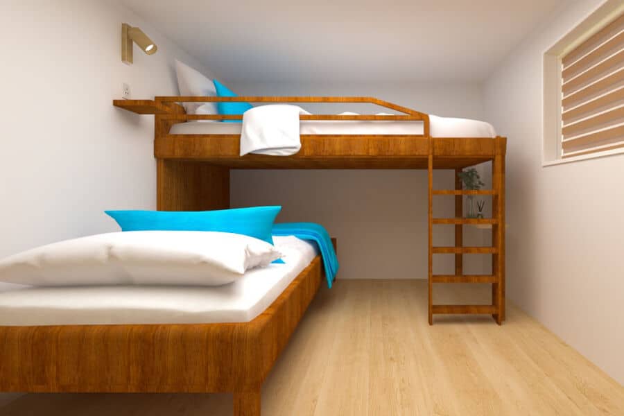 Deluxe Twin - B3, B5, B7 Lower Deck - image