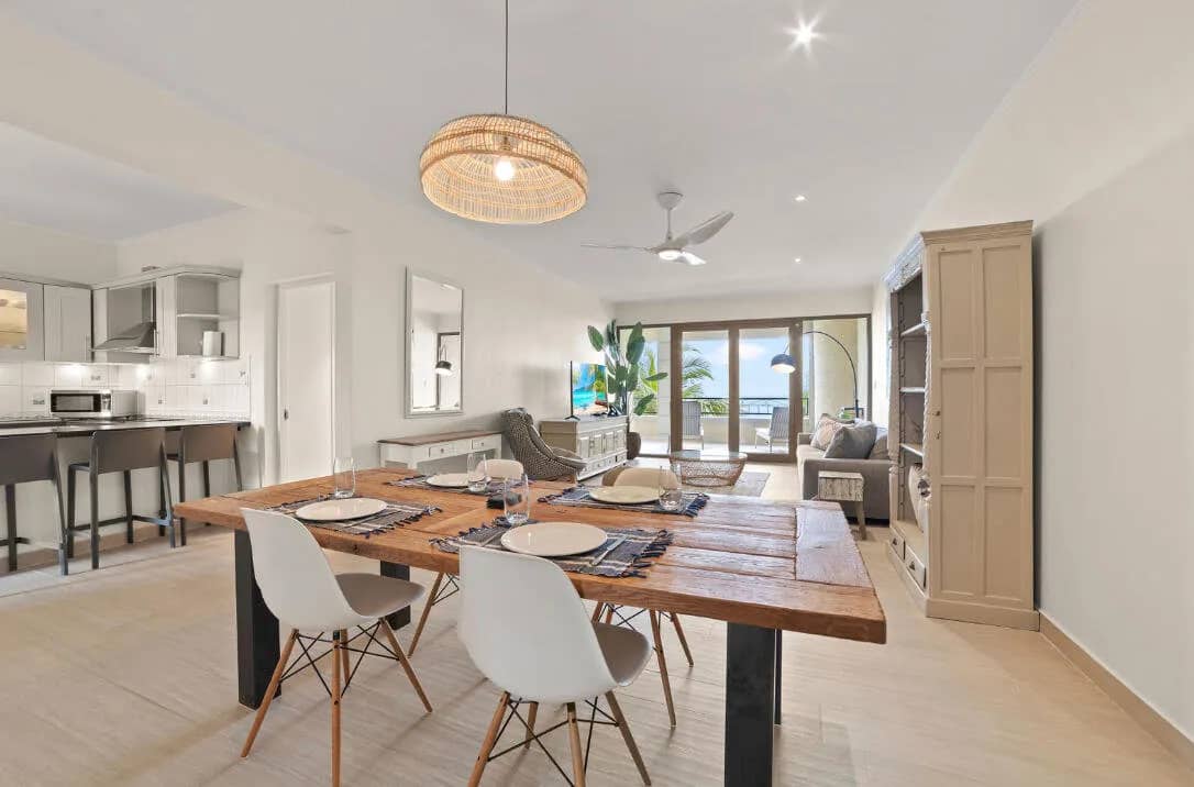 The Grand Suite's spacious dining area The Grand Suite's spacious dining area