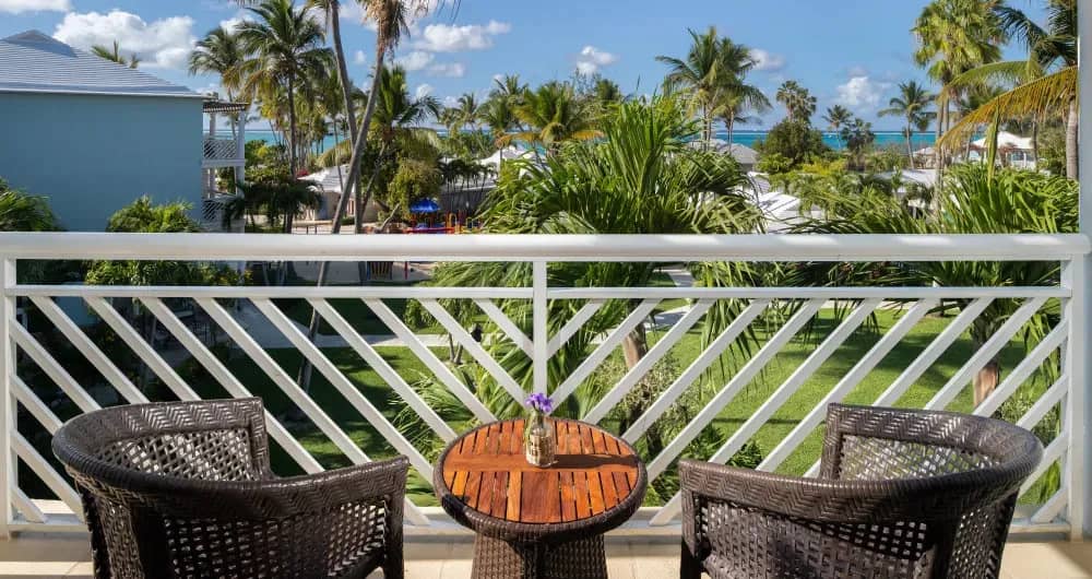 Cozy balcony of the Deluxe Rooms Cozy balcony of the Deluxe Rooms