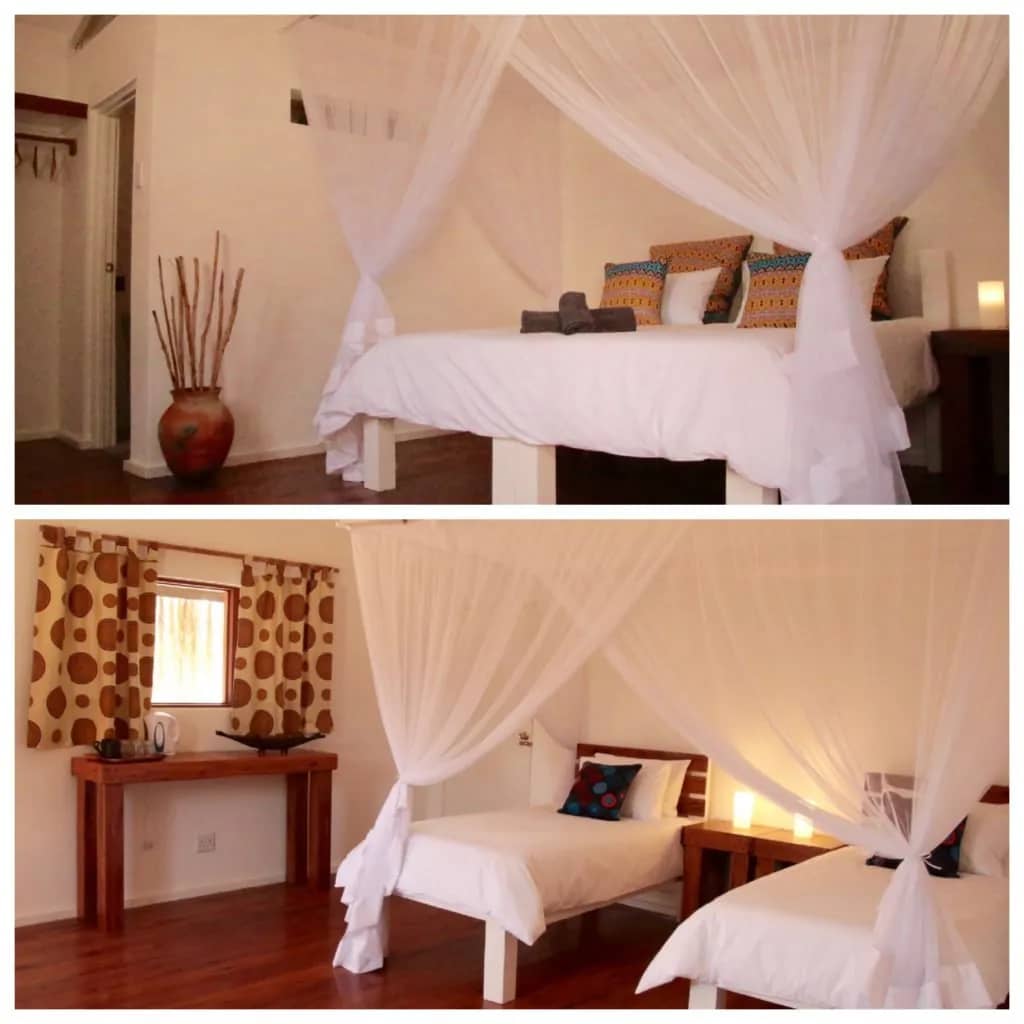 The spacious Ensuite accommodations with large beds The spacious Ensuite accommodations with large beds