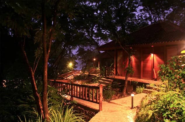 The spa at Palau Pacific Resort in Micronesia. The spa at Palau Pacific Resort in Micronesia.