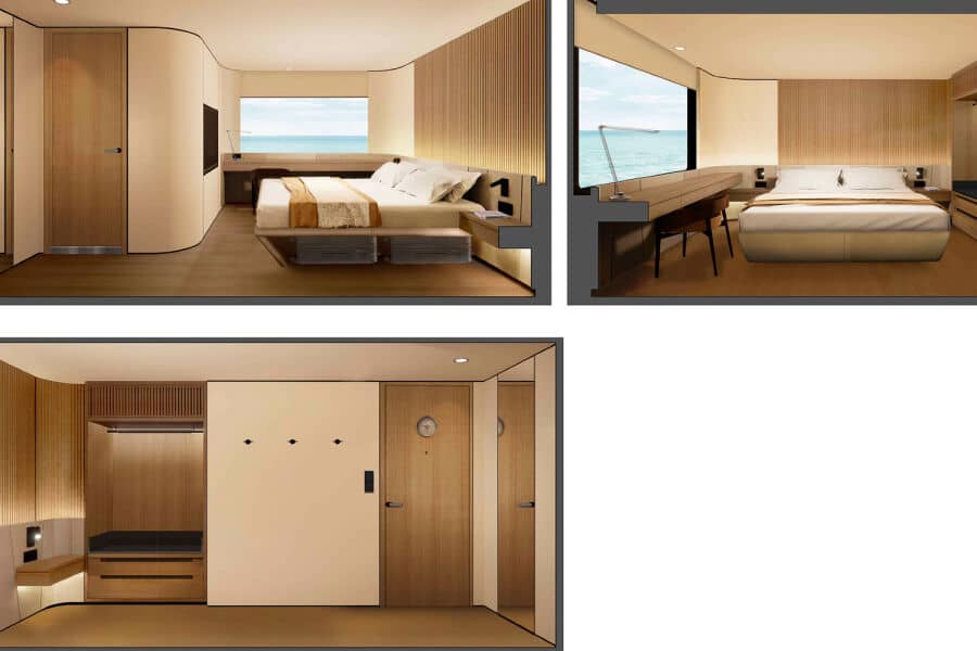 Double Bed Premium Upper Deck - image Double Bed Premium Upper Deck - image